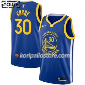 Golden State Warriors Stephen Curry 30 Nike 2019-2020 Icon Edition Lasten Pelipaidat Swingman